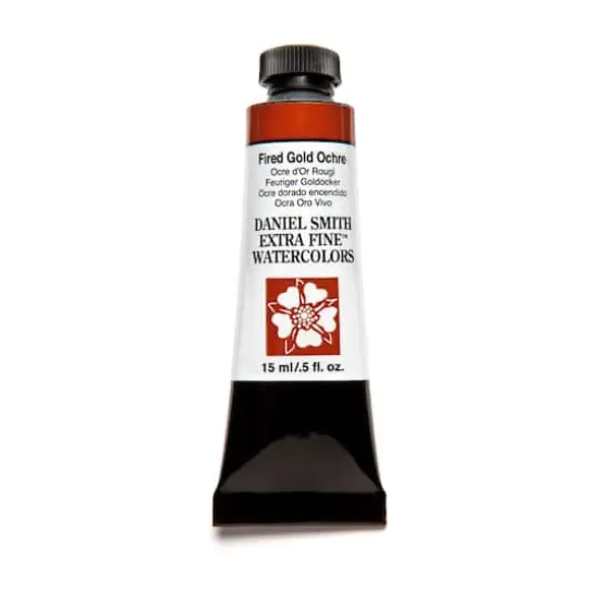 Daniel Smith Extra Fine™ Watercolor Paint, 15mL Fired Gold Ochre {1}