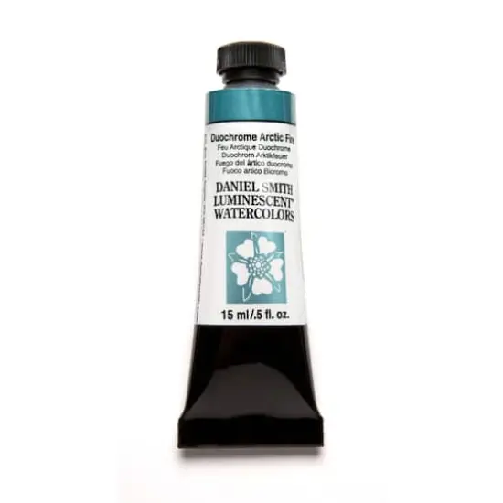 Daniel Smith Luminescent™ Watercolor Paint, 15mL Duochrome Arctic Fire {1}