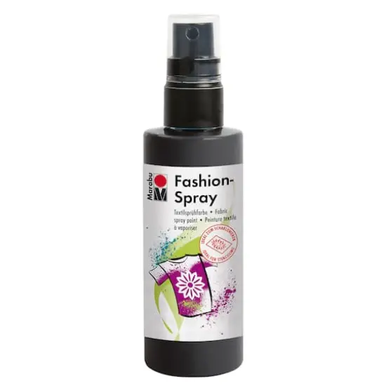 Marabu Fashion Spray Paint Black {1}