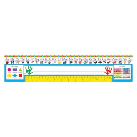 Grades PreK-1 Zaner-Bloser Desk Toppers® Reference Name Plates {3}