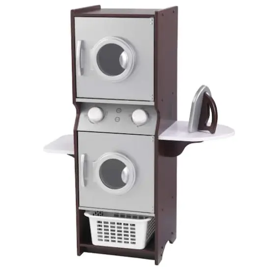 KidKraft Espresso Laundry Play Set {1}