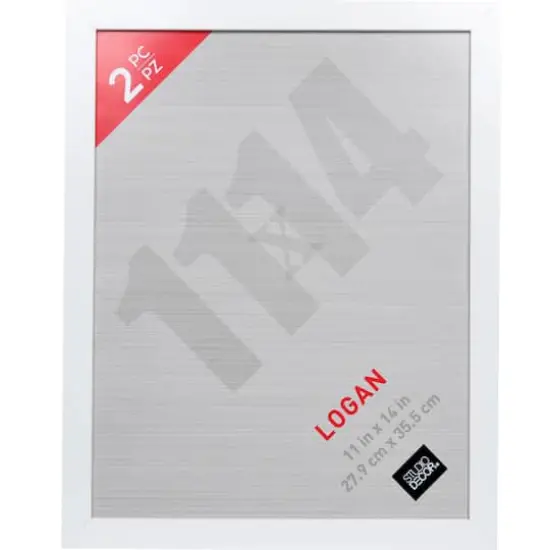 2 Pack Logan Wall Frames by Studio D&eacute;cor&reg; White {1}