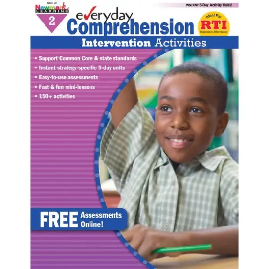 Everyday Comprehension Intervention Activities Book, Grade 2 {1}