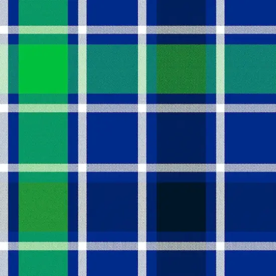 Springs Creative Bruno Plaid Dark Blue Fleece Fabric {1}