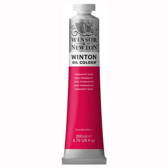 Winsor & Newton&trade; Winton 6.75oz. Oil Colour&trade; Paint Permanent Rose {1}