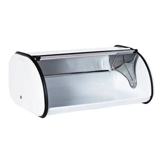 Honey Can Do White Retro Bread Box {4}