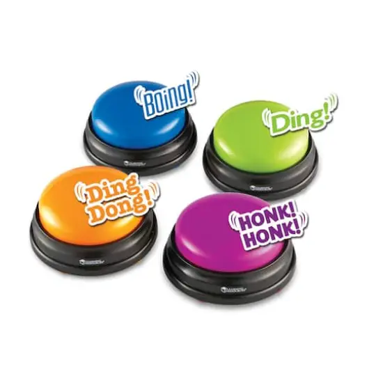 Answer Buzzers, Set of 4 {4}