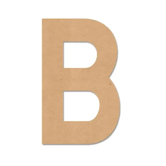 8" MDF Block Letter by Make Market&reg; {1}
