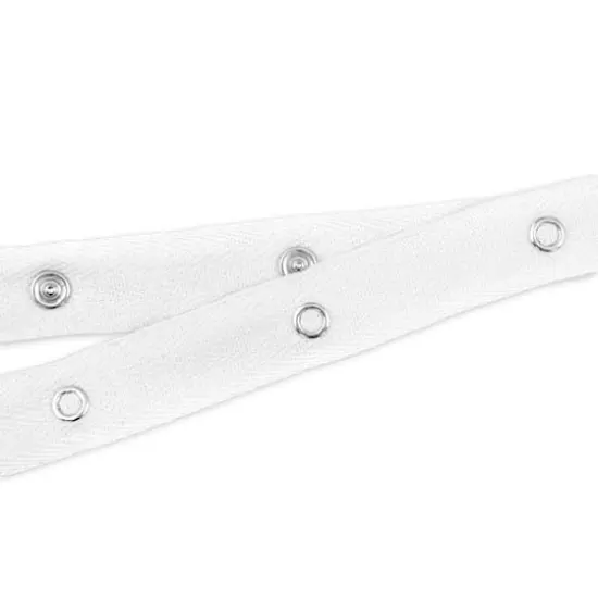 12 Ligne White Small Snap Tape {1}