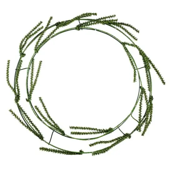 16" Wire Wreath Frame with Pine Ties by Ashland&reg; {1}
