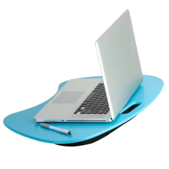 Honey Can Do Portable Laptop Desk with Built-in Handle Blue {4}