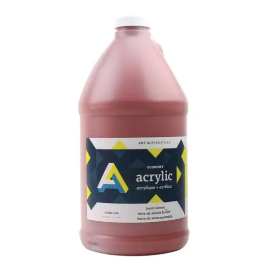 Art Alternatives Economy Acrylics 64oz. Burnt Sienna {1}