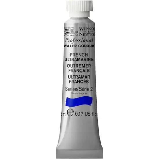 Winsor & Newton&reg; Professional Water Colour&trade; Paint, 5mL French Ultramarine {1}