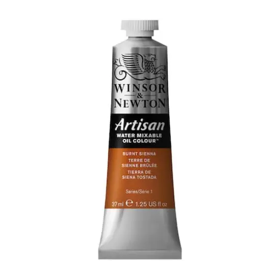 Winsor & Newton&reg; Artisan Water Mixable Oil Color, 37mL Burnt Sienna {1}