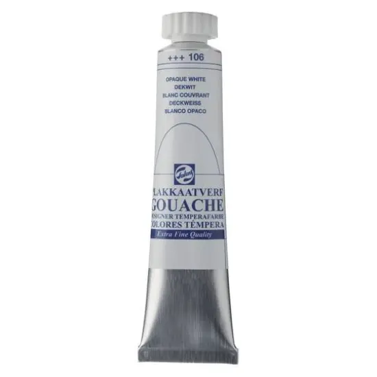 Royal Talens Extra Fine Quality Gouache, 20mL 106 Opaque White {1}