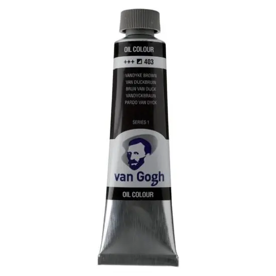 Van Gogh Oil Colour, 40mL 403 Vandyke Brown {1}