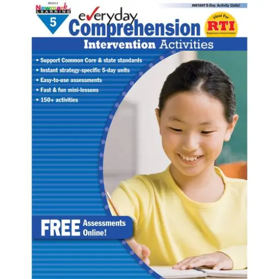 Everyday Comprehension Intervention Activities Book, Grade 5 {1}