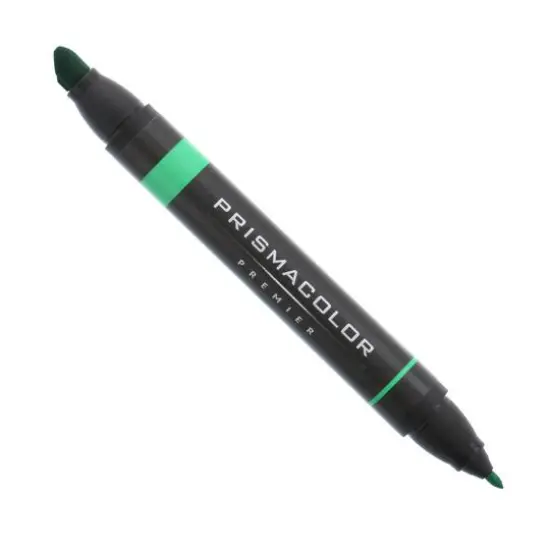 Prismacolor&reg; Premier&reg; Chisel/Fine Art Marker, Blues/Greens PM 165 Grass Green {1}