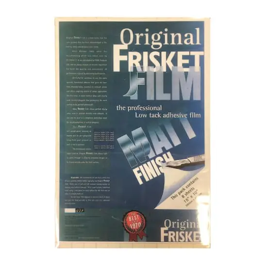 Original Frisket Film, 15" x 10" Matte {1}