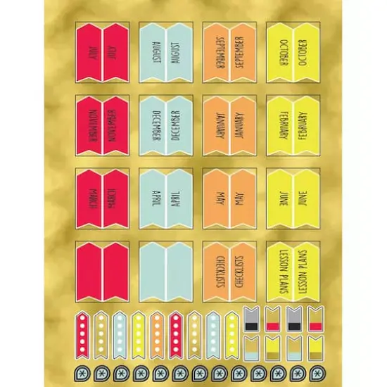 Aim High Teacher Planner Plan Book {6}