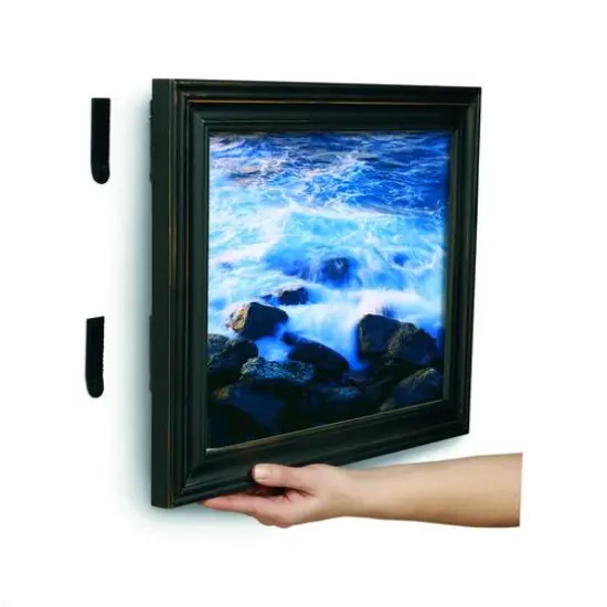 Command&trade; Medium Black Picture Hanging Strips, 4ct. {6}