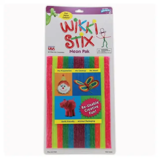 Wikki Stix&reg; Neon Colors, Pack of 48 {1}