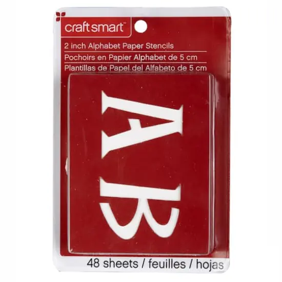 2" Genie Alphabet Stencils by Craft Smart&trade; {1}