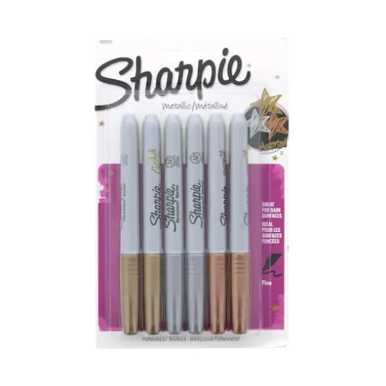 Sharpie&reg; Metallic Permanent Marker, 6 Count {1}