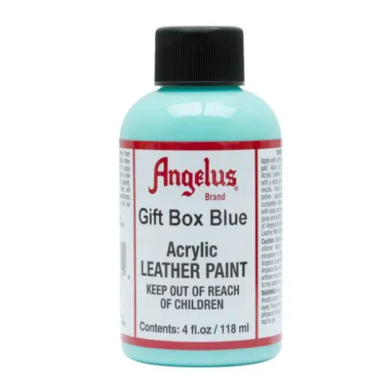 Angelus&reg; Acrylic Leather Paint, 4oz. Gift Box Blue {1}