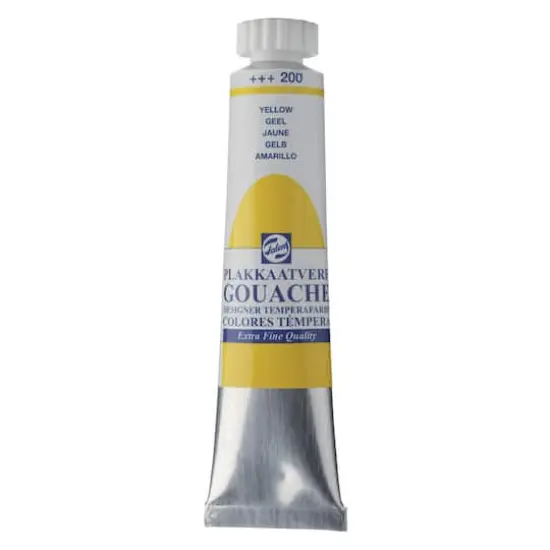 Royal Talens Extra Fine Quality Gouache, 20mL 200 Opaque Yellow {1}