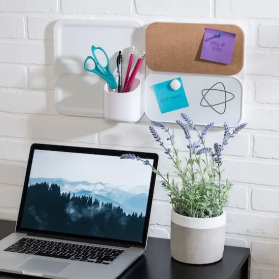 Honey Can Do Perch Corky Magnetic Bulletin Board {3}