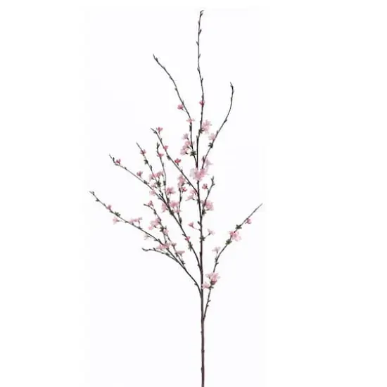 Soft Pink Cherry Blossom Spray Stem {1}