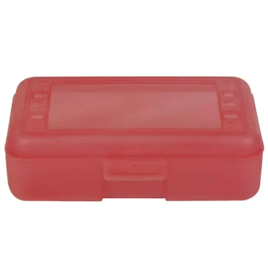 Plastic Pencil Box Strawberry {1}