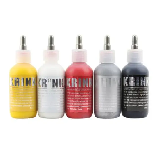 Krink&reg; K-66 Steel Tip Paint Marker Yellow {2}