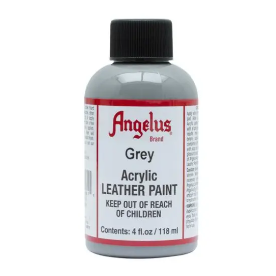 Angelus&reg; Acrylic Leather Paint, 4oz. Grey {1}
