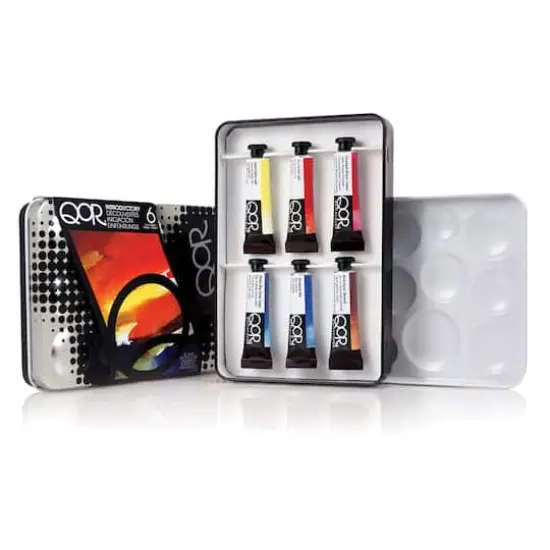 QoR Watercolor Introductory 6 Color Set {1}