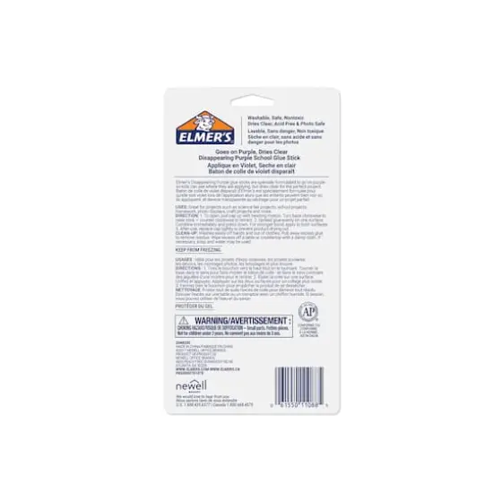 Elmer's&reg; Purple School Glue Sticks, Pack Of 12 {5}