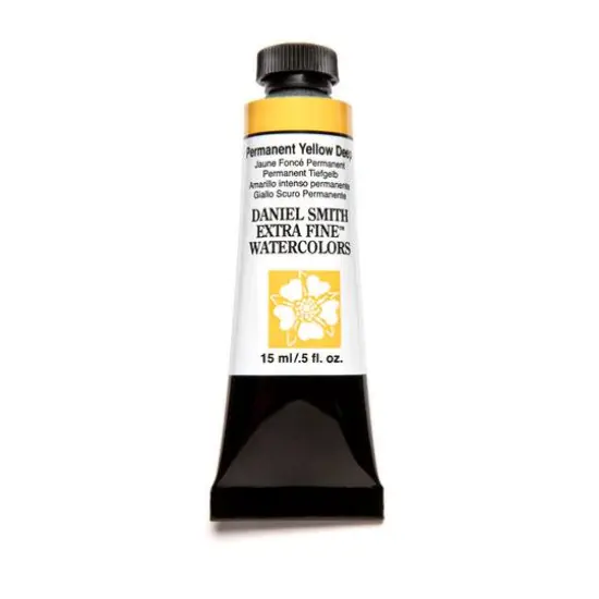 Daniel Smith Extra Fine&trade; Watercolor Paint, 15mL Permanent Yellow Deep {1}