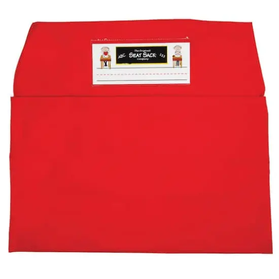 The Original Seat Sack&reg; Large Red Storage Pocket {1}