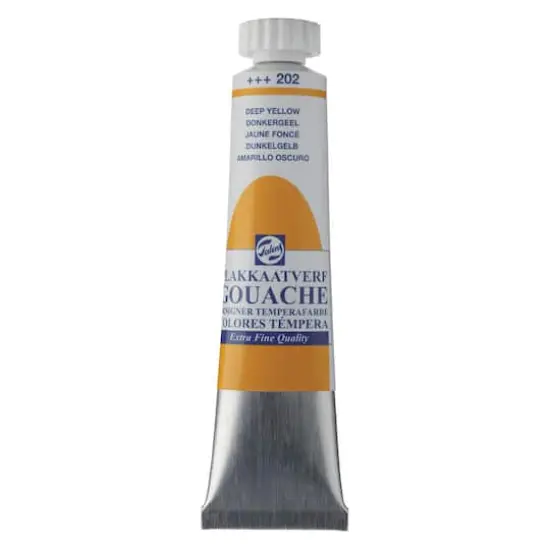 Royal Talens Extra Fine Quality Gouache, 20mL 202 Deep Yellow {1}
