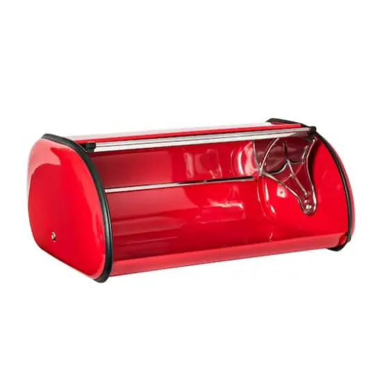 Honey Can Do Red Retro Bread Box {4}