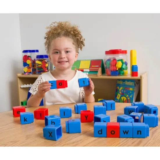 Didax Jumbo Alphabet Unifix&reg; Cubes {4}