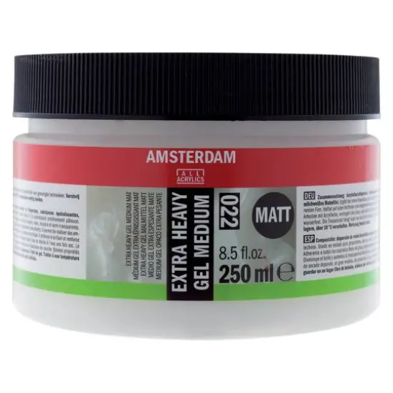 Amsterdam Acrylic Matte Extra-Heavy Clear Gel Medium {1}