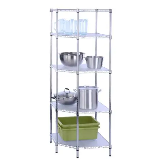 Honey Can Do 5-Tier Corner Shelf {3}