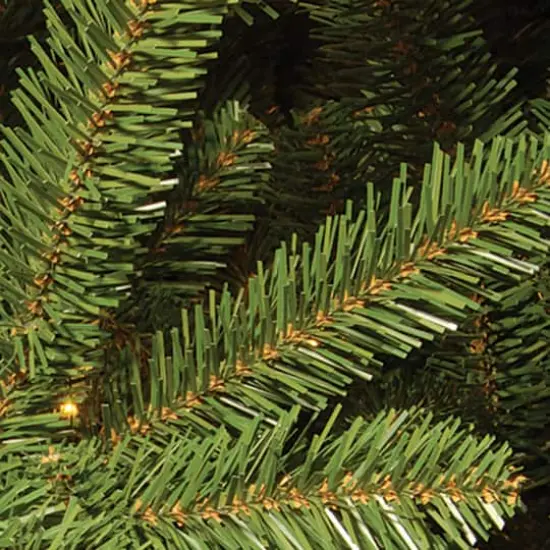 7.5ft. Unlit Hinged Natural Fraser Fir Slim Artificial Christmas Tree {3}