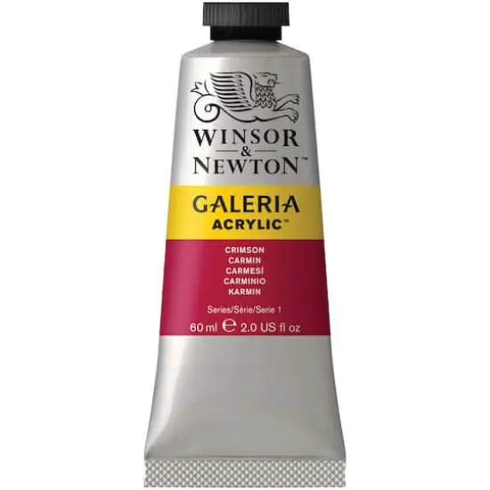 Winsor & Newton&trade; Galeria Acrylic&trade;, 60mL Crimson {1}