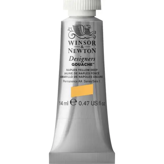 Winsor & Newton&reg; Designers Gouache Naples Yellow Deep {1}