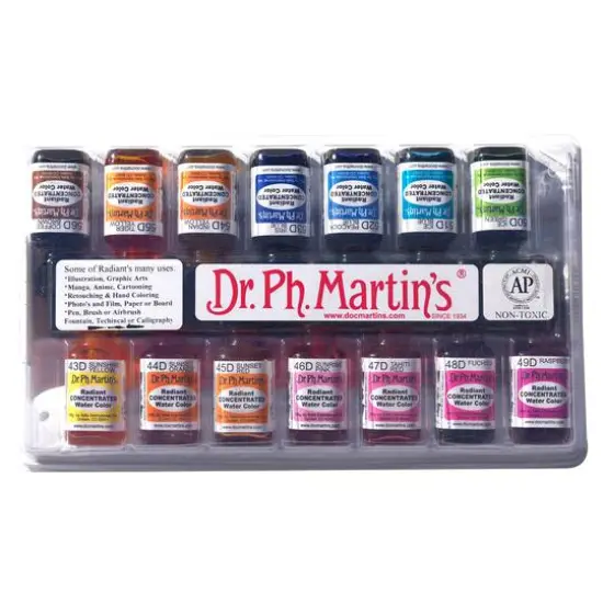 Dr. Ph. Martin's&reg; Radiant Concentrated Water Color, Set D {1}