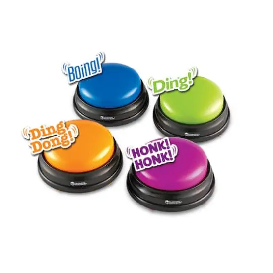 Answer Buzzers, Set of 4 {5}