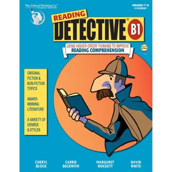 The Critical Thinking Co.&trade; Reading Detective&reg; B1, Grades 7-8 {1}